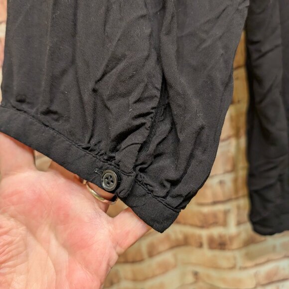 Adrienne Vittadini 100% Rayon V-Neck Blouse 3/4 Sleeve Size 1X - Picture 8 of 10